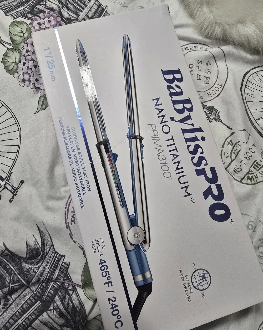 BaBylissPRO Nano Titanium 1" Metallic Blue Multi-Styler EUC - Picture 5 of 14